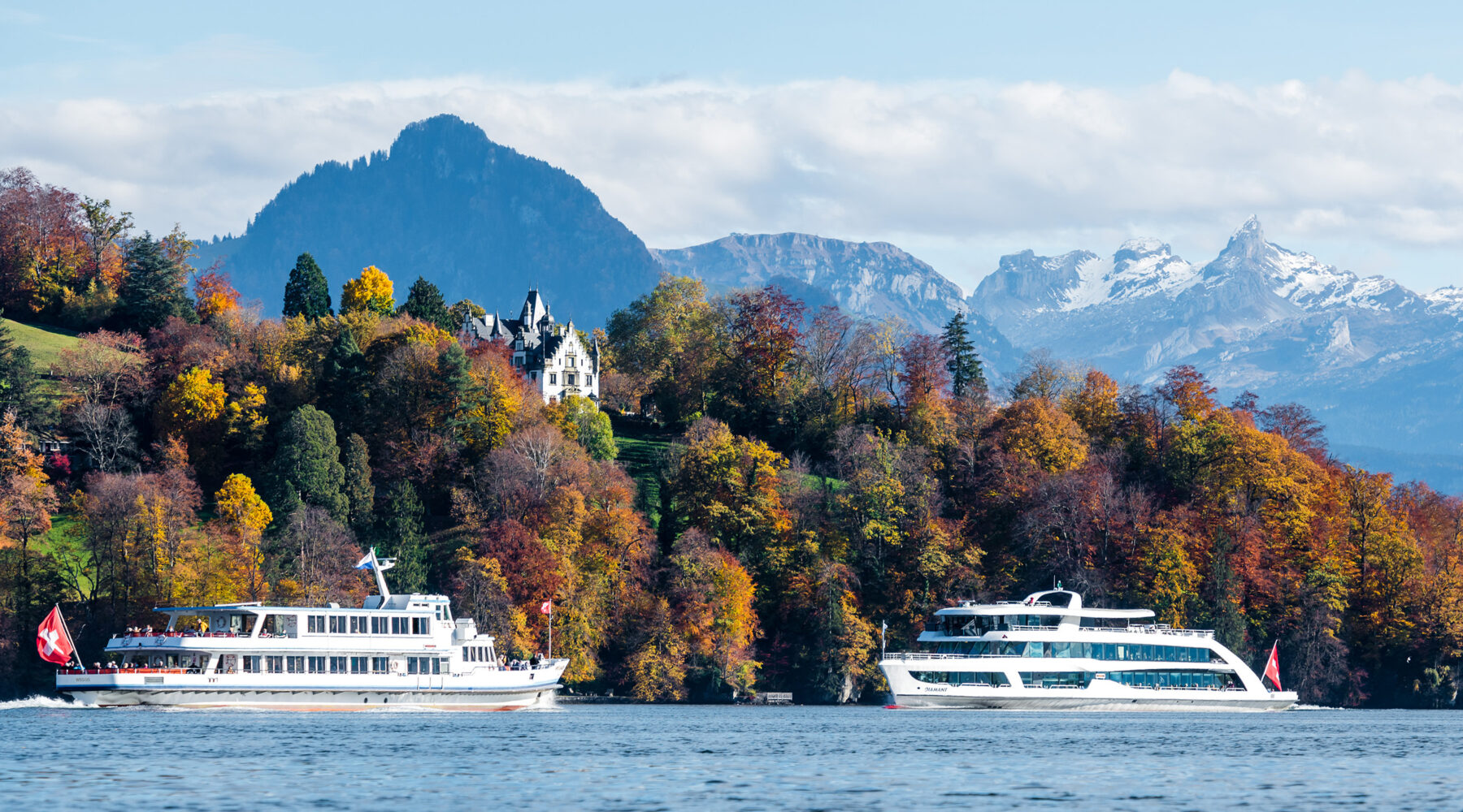 Schifffahrt auf dem Vierwaldstättersee